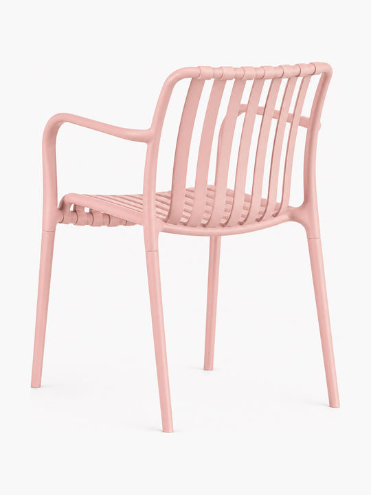 Gartenstühle Polypropylen Rosa 51x57x78cm