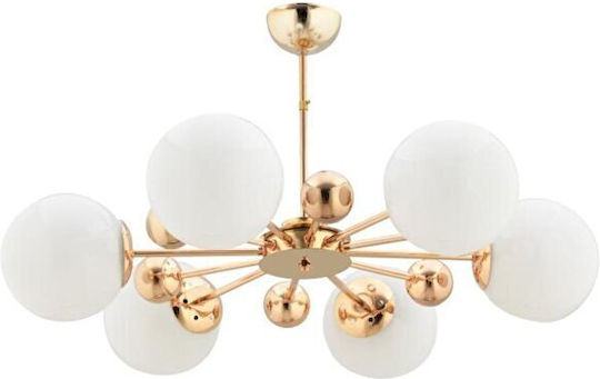 Stewehome Nairobi 6 Becuri Auriu Lumini Suspendate E27 78x65cm