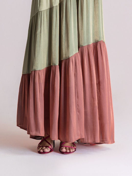 Summer Maxi Dress for Wedding Christening Multicolour