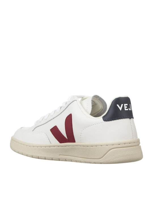 V-12 Damen Sneakers Extra-Weiß-Marsala-Nautico