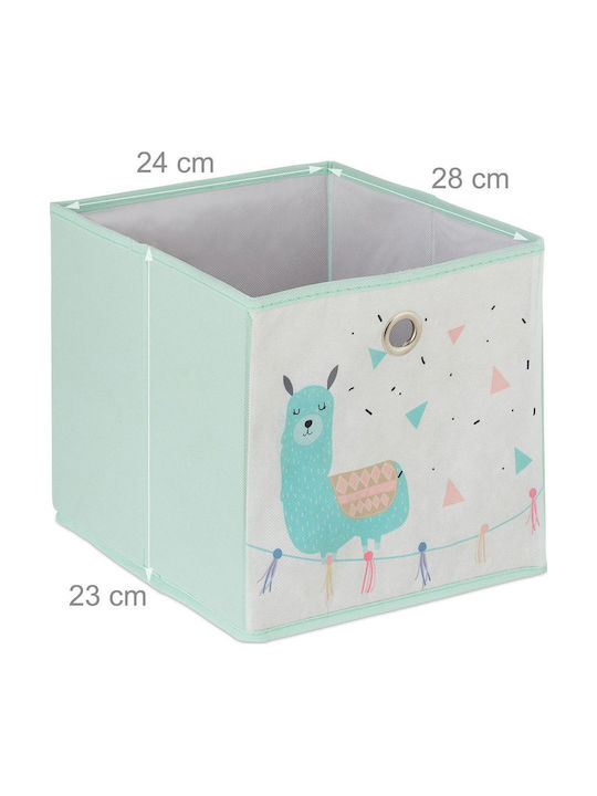 Relaxdays Sistem De Depozitare Jucării Pliabil Din Plastic Multicolor 62x53x30cm