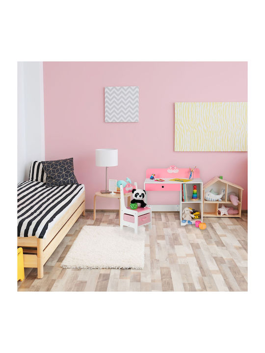 Kinder Schreibtisch Rosa Relaxdays