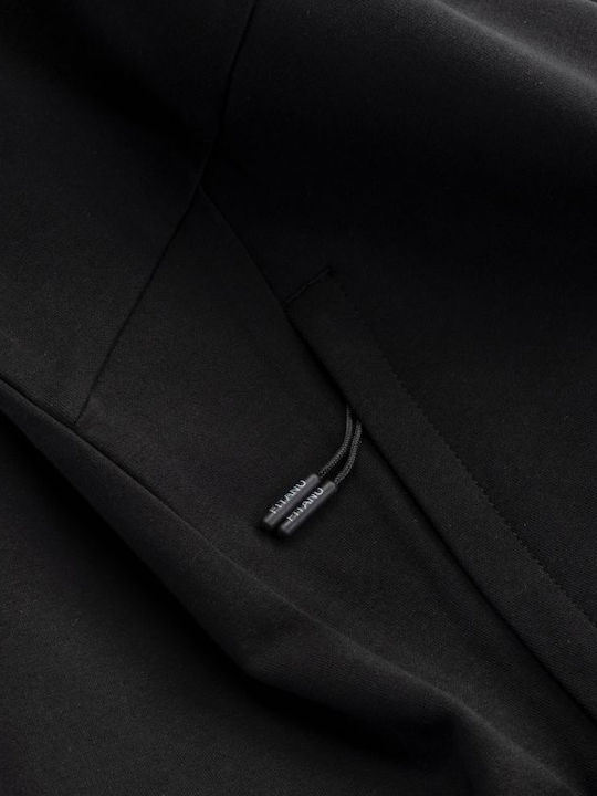 Sweatshirt mit Kapuze Schwarz
