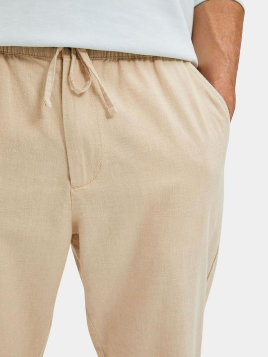 Beige Trousers