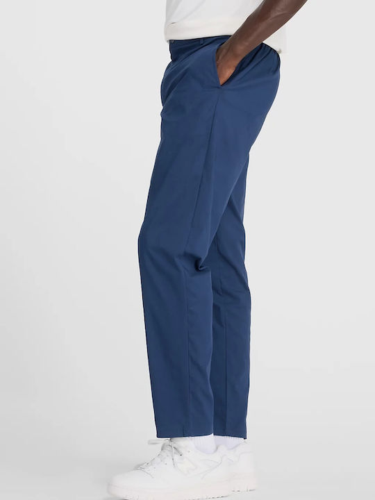 Trousers in Tapered Leg Style Navy