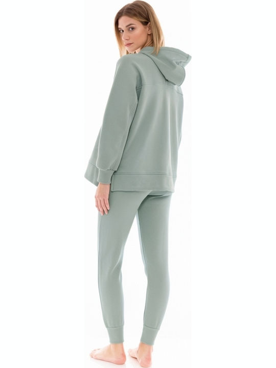 Damen Jogginghosen Türkis