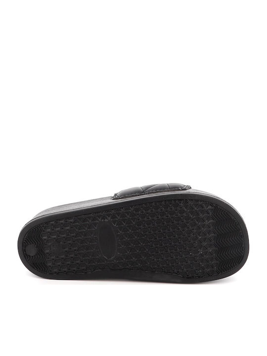 Women's Flat Sandals Flatforms Black