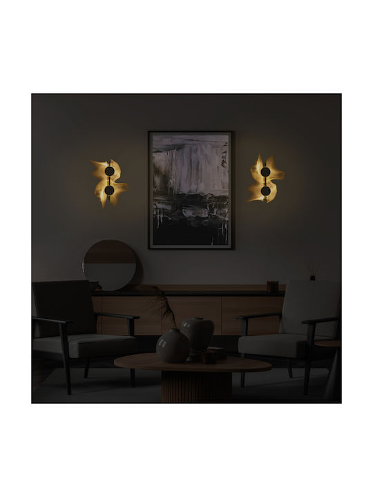 Aca Wall Lamp with Integrated LED and Warm White Light Copper 100cm