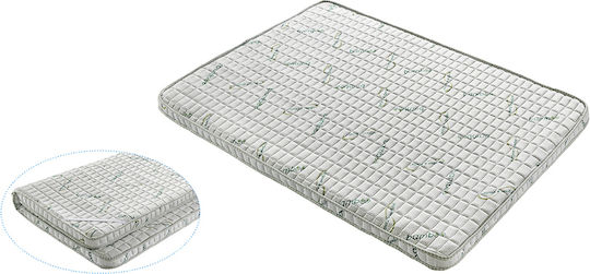 Stewehome Orthopedic Mattress Cover Sleep Layer Elastic Fit White 80×160 Cm