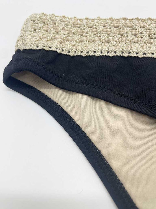 Slip Bikini Negru