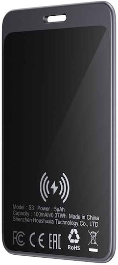 Acefast S3 Apple Find My Metallgrau