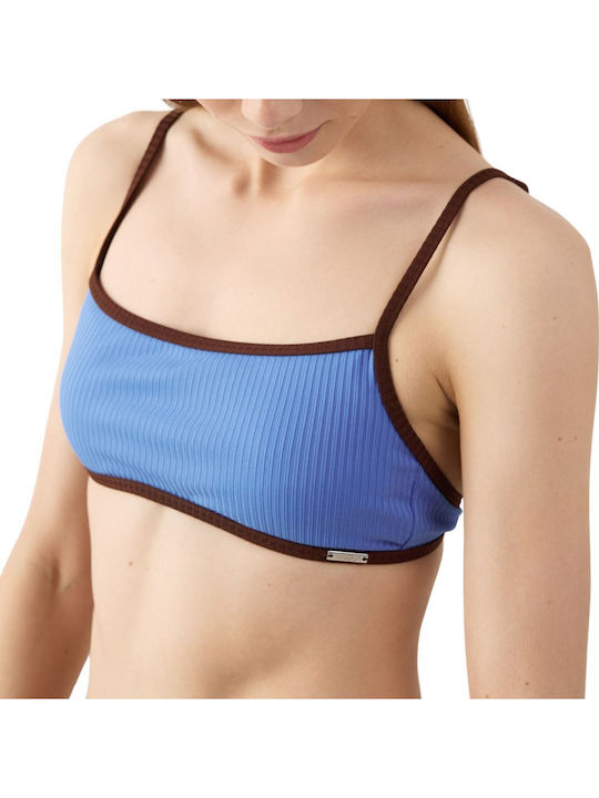 Bikini Μπουστάκι B Cup με Ενίσχυση Γαλάζιο