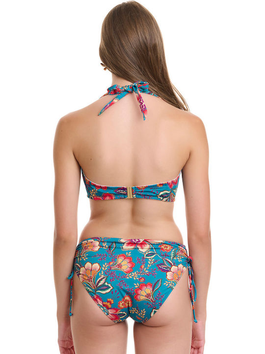 Bikini Bra D Cup Floral Multicolor CNM609134 Multicolor