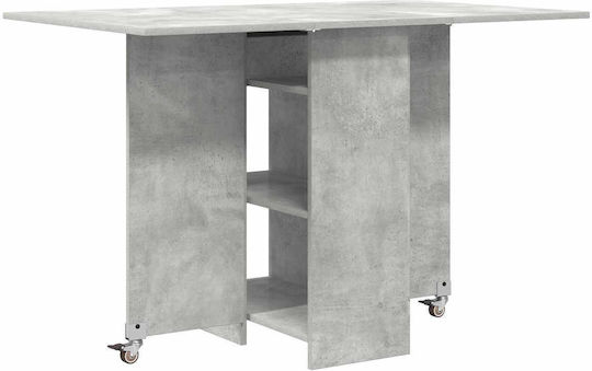 Esstisch aus bearbeitetem Holz 115x70x75cm