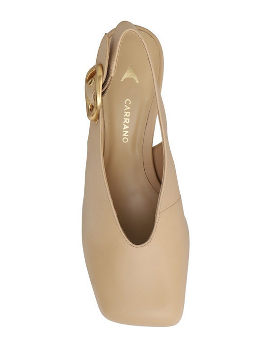 Leder Pumps Braune