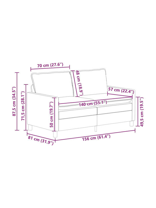 Living Room Furniture Set 3-Seater & 2-Seater