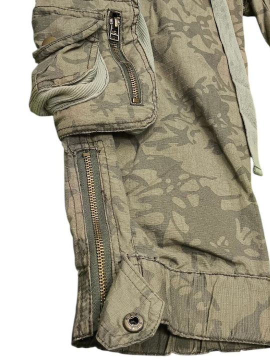 Дамска Спортна Карго Бермуда Military