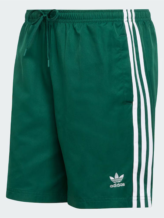 Adicolor 3-Stripes Herren-Bademode Kurze Hosen Grünes
