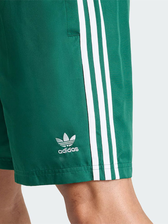 Adicolor 3-Stripes Herren-Bademode Kurze Hosen Grünes