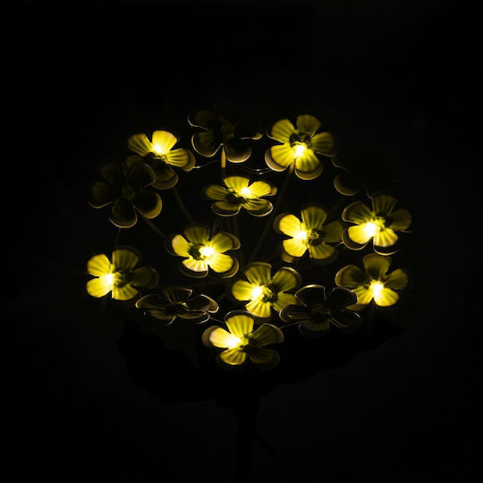 Lumineo Lumineo Solar Light Flower Warm White with Motion Sensor and Photocell 18.5x18.5x50cm