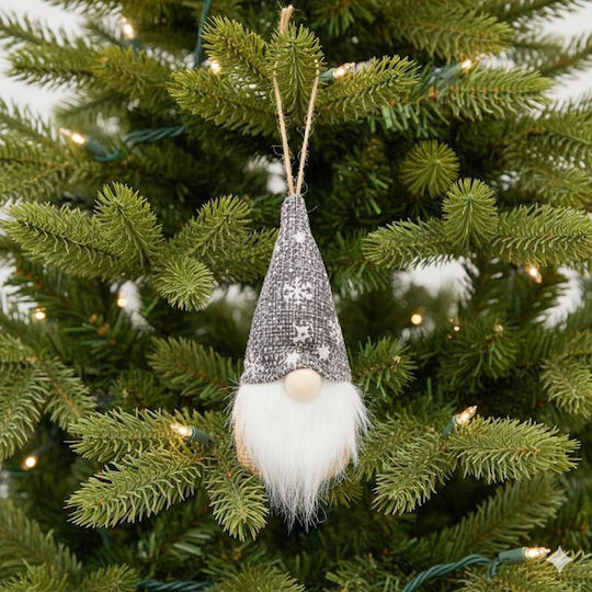 Grau Lephobe Baumkugel Anhänger 11cm Grau Silber