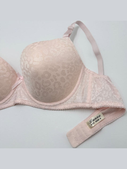 Soft Pink Push Up Bra
