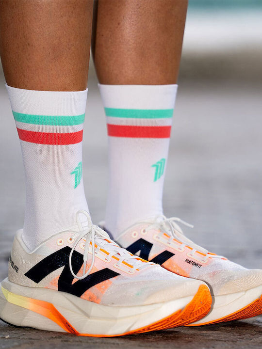 Sporcks Laufsportliche Socken Weiße 1 Paar