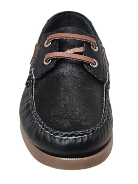 Mocasini Barbati Boat Shoes Culoare Negru