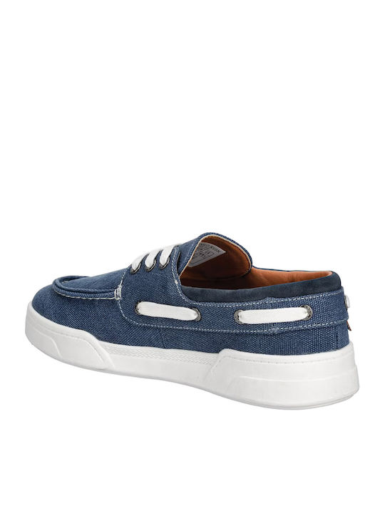 Men's Moccasins in Blue Colour