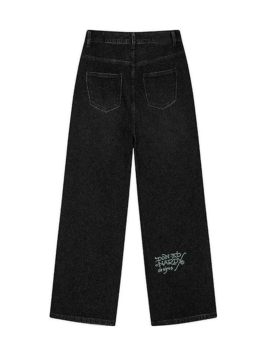Ανδρικό Παντελόνι Τζιν Cropped Black
