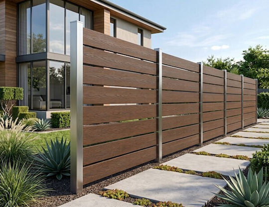 Newplan Garden Fencing Material from WPC