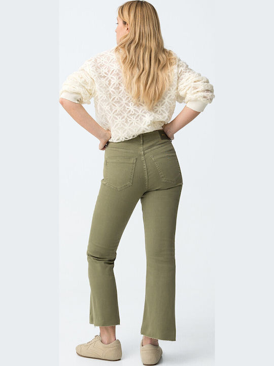 High Rise Women's Jean Pants Flared