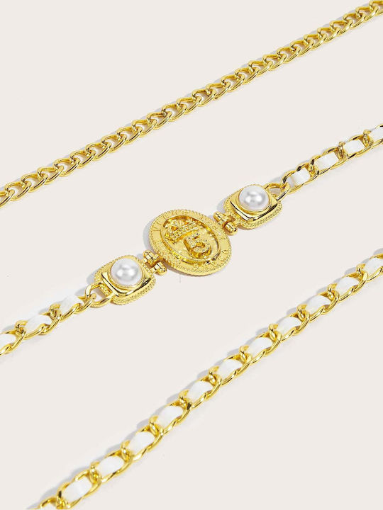Women's Chain Belt Gold