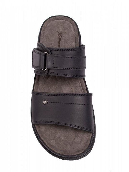 Herrensandalen in Schwarz Farbe