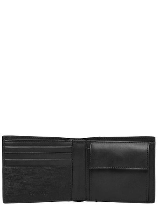 Billfold Δερμάτινο Ανδρικό Πορτοφόλι Μαύρο