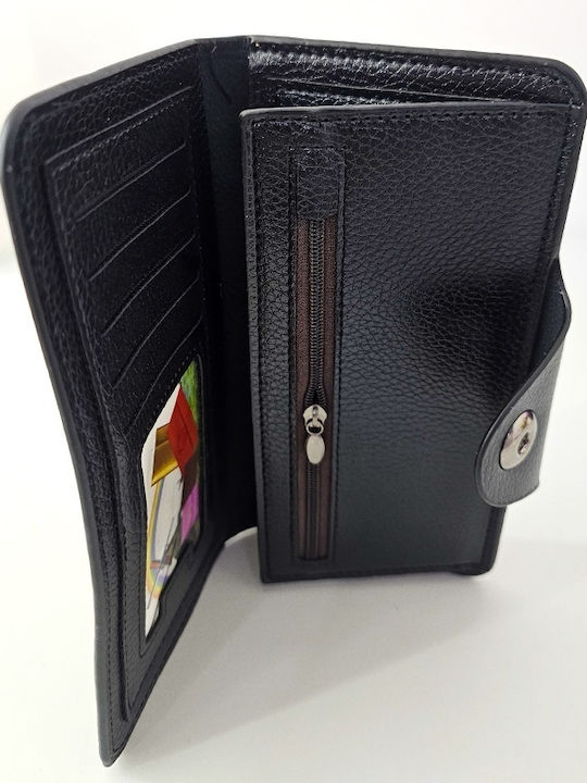 Business Kit Men's Gift Set Long Wallet Notebook Keychain Pen Black In Elegant Box