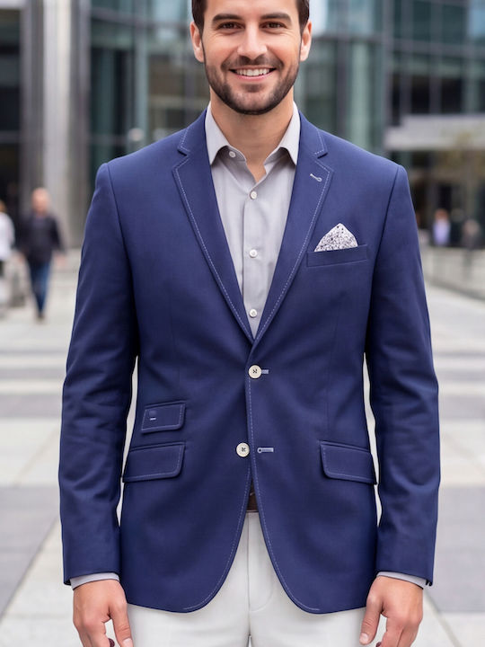 Men’s Suit Jacket Navy Blue LS18004 S14 001