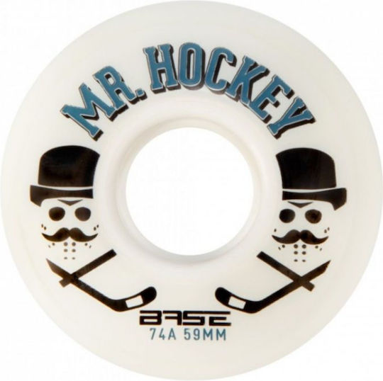 Roți Base Mr Hockey 71514 Albe