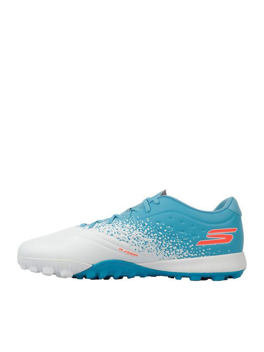 Skechers Razor 1.5 Football Shoes with Molded Cleats TF Blue