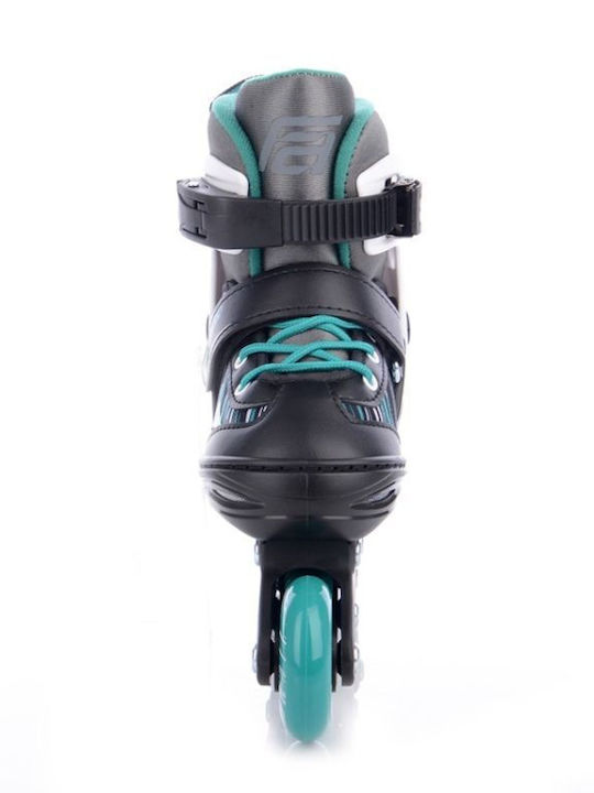 Funactiv Trilo 4in1 Inline Αυξομειούμενα Rollers Γκρι Παιδικά