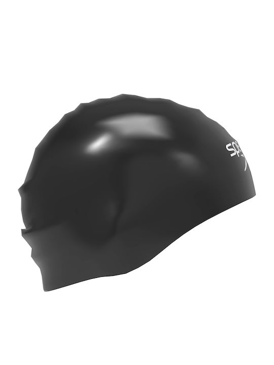 Speedo Hiro Σκουφάκι Κολύμβησης Unisex Blk 8-e000277002-sas2