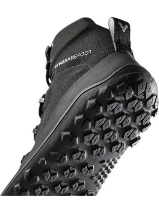 Vivobarefoot Мъжки Планински Обувки Водоустойчиви Черни