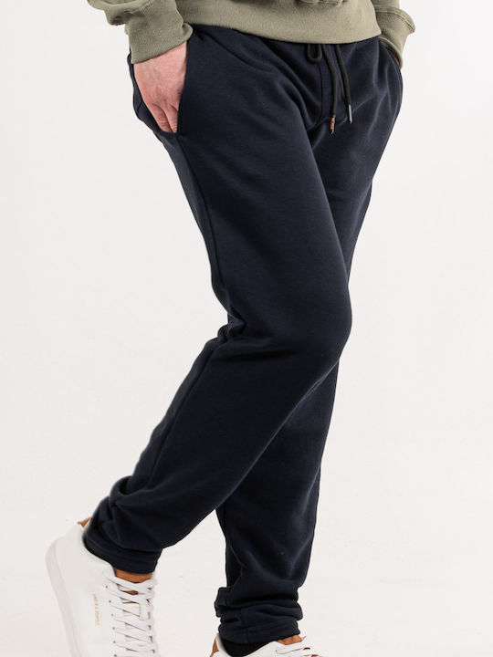 Herren-Sweatpants Jogginghose Marineblaue SUGA-W2604