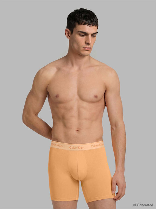 Calvin Klein Боксерки 5 Броя Зелени