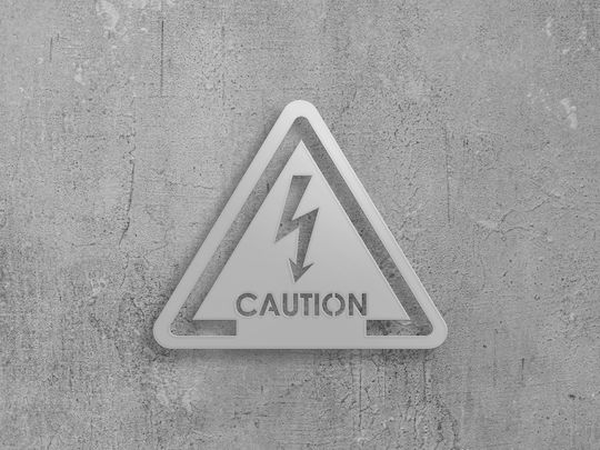 Πινακίδα Προειδοποίησης «caution»