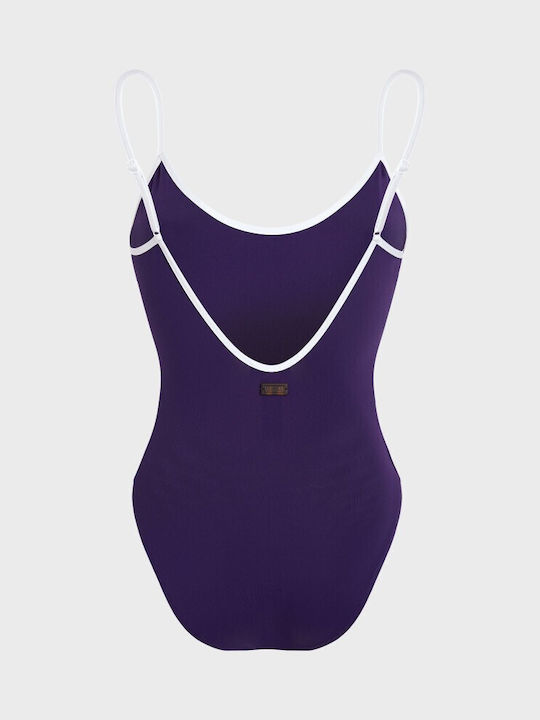 One Piece Swimsuit Purple
