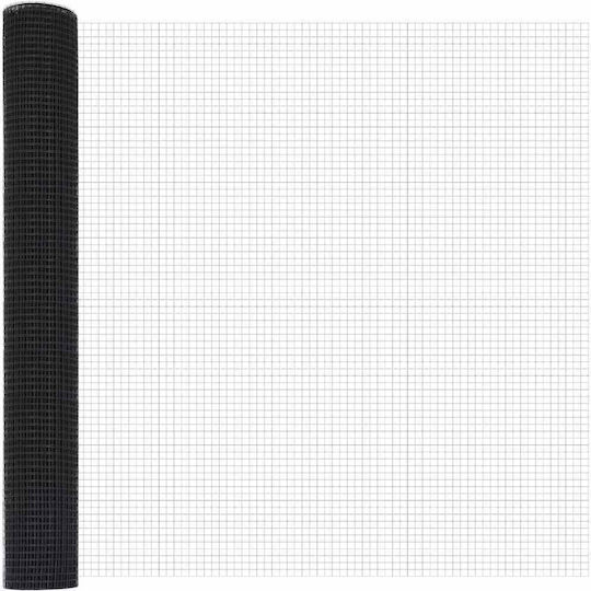 vidaXL Plasă de Sârmă Set Gri 1x25m