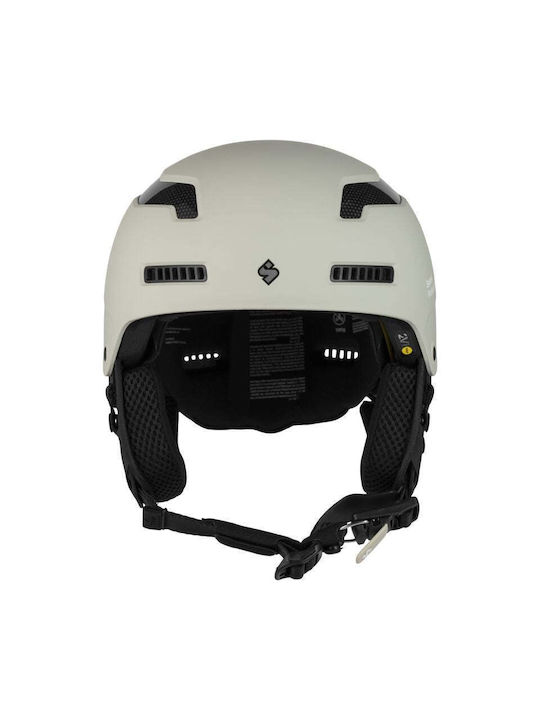 Sweet Protection Ανδρικό Κράνος για Σκι & Snowboard σε Γκρι Χρώμα
