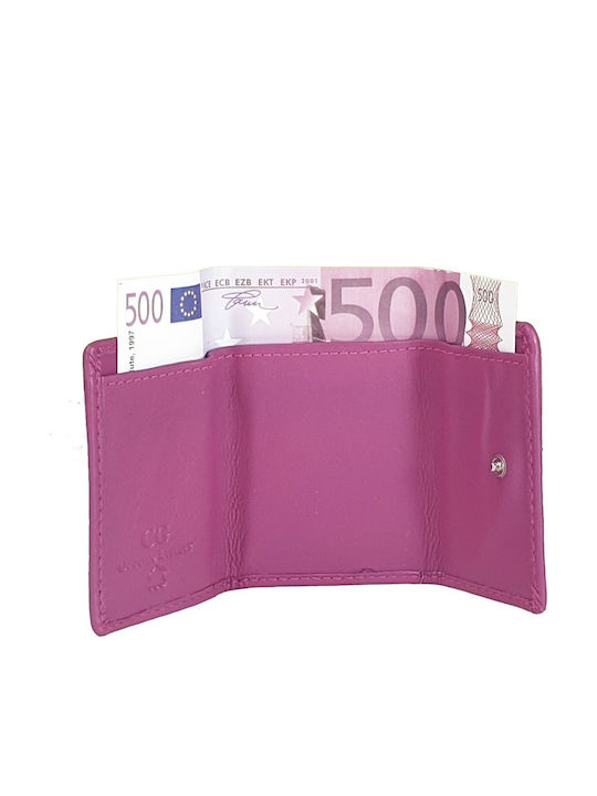 Deri Herrenbrieftasche Reise Mit RFID Rosa