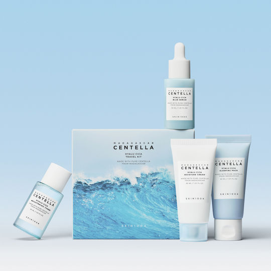 Skin1004 Madagascar Centella Hautpflege-Set Für Feuchtigkeitsspendende 4 Stück